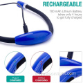 Manos libres silicona suave recargable 4 LED LED Flexible Luz 3 nivel